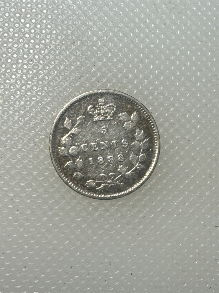 1888 Canada 5 Cent PG