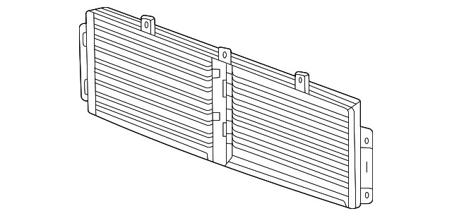 Genuine GM Front Bumper Shutter 84938014