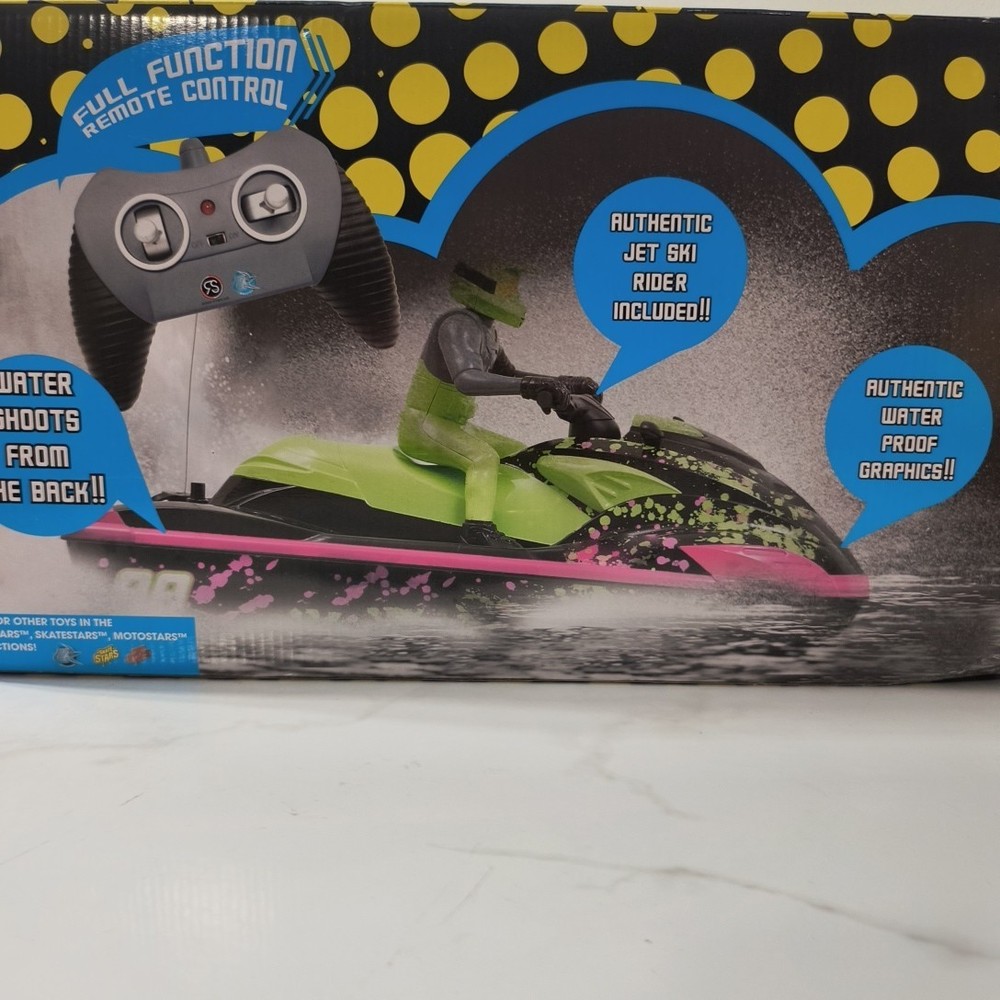 Open Box Wakestar RC Jet Ski Full Function Remote 1:18 Scale Battery Powered