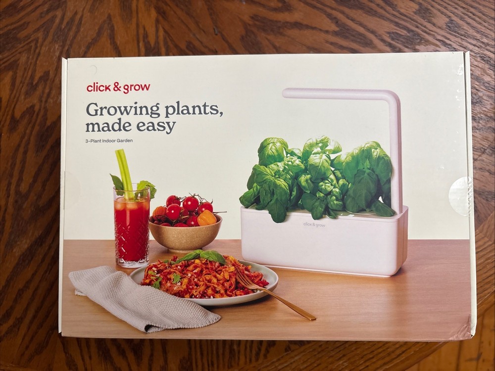 New Click Grow Smart Herb Garden Kit