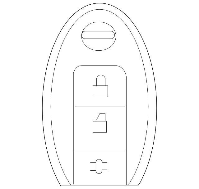Genuine Nissan Keyless Entry Transmitter 285E3-6TA5B