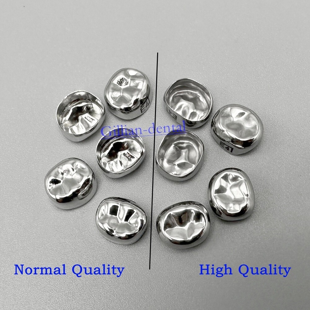 Dental Kid Primary Molar Teeth Crowns S.S Deciduous Preformed Temporary Crown