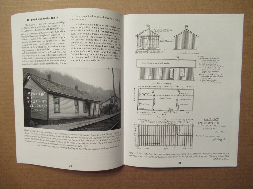 Great Northern Section Houses and Facilities Reference Sheet 392