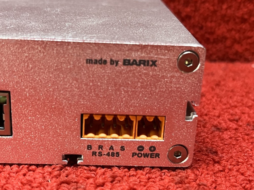 Used Barix Exstreamer 500 Multiformat Audio Network Encoder/Decoder Good Cond