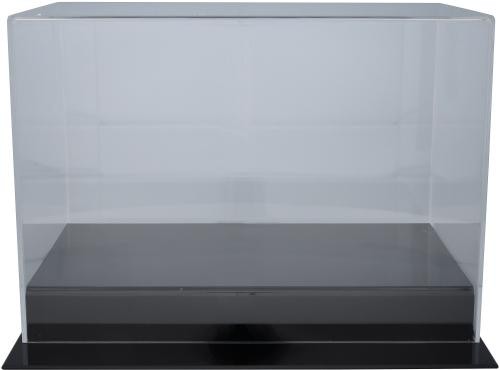Single Boxing Glove Black Acrylic Horizontal Display Case UV Protected