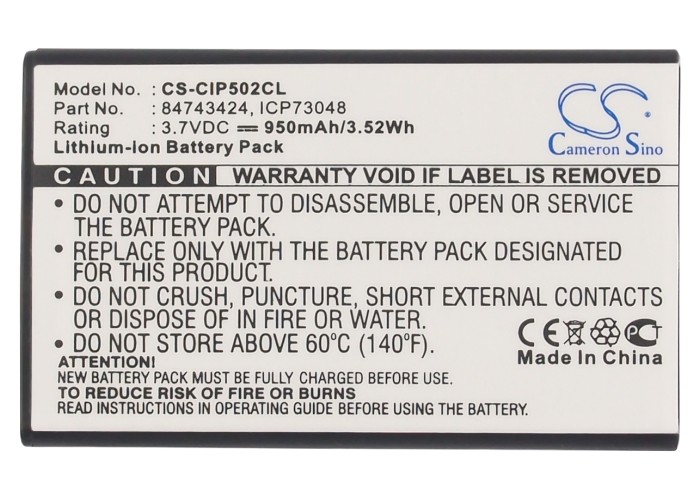 Battery for AGFEO Dect 50 950mAh / 3.52Wh