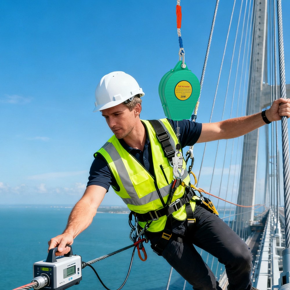 Self-Retractable Fall Arrester Fall Arrest Protector Fall Protection Gear 20m