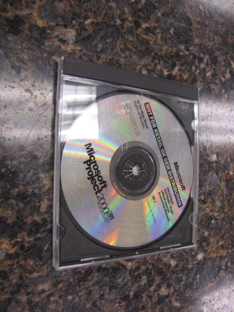 Vintage Microsoft X06-29554 Project 2000 CD-ROM - MC16