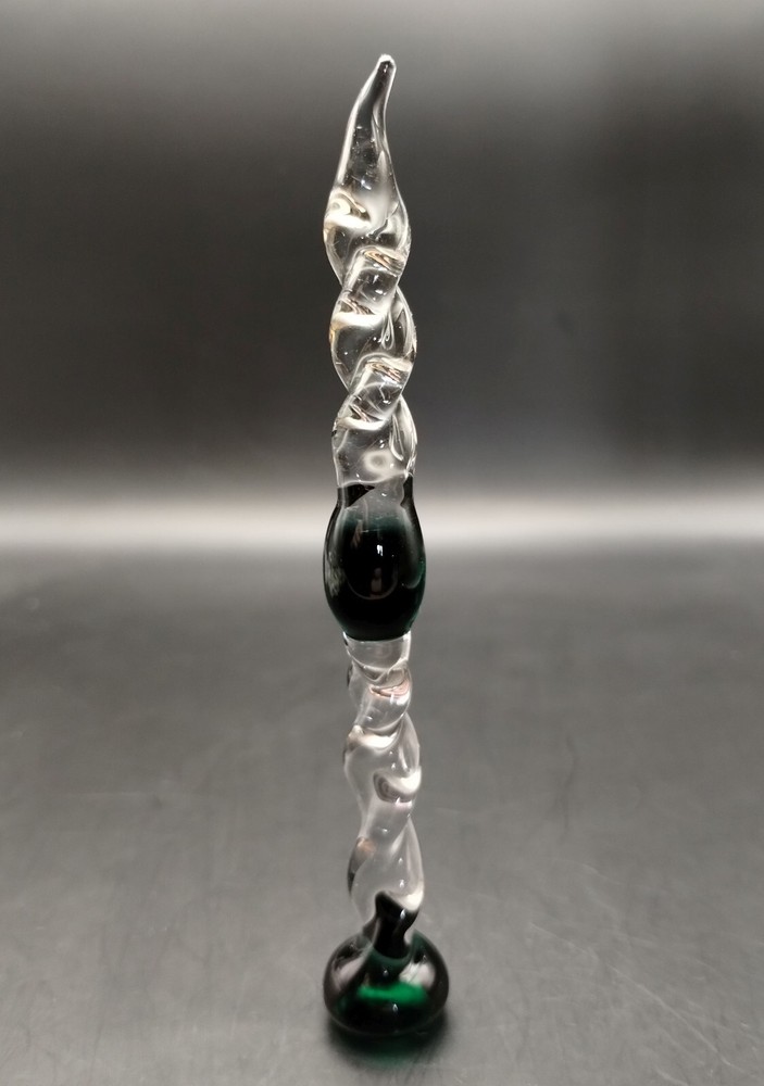Ornate Glass Pipe Tamper Tool (Handblown)