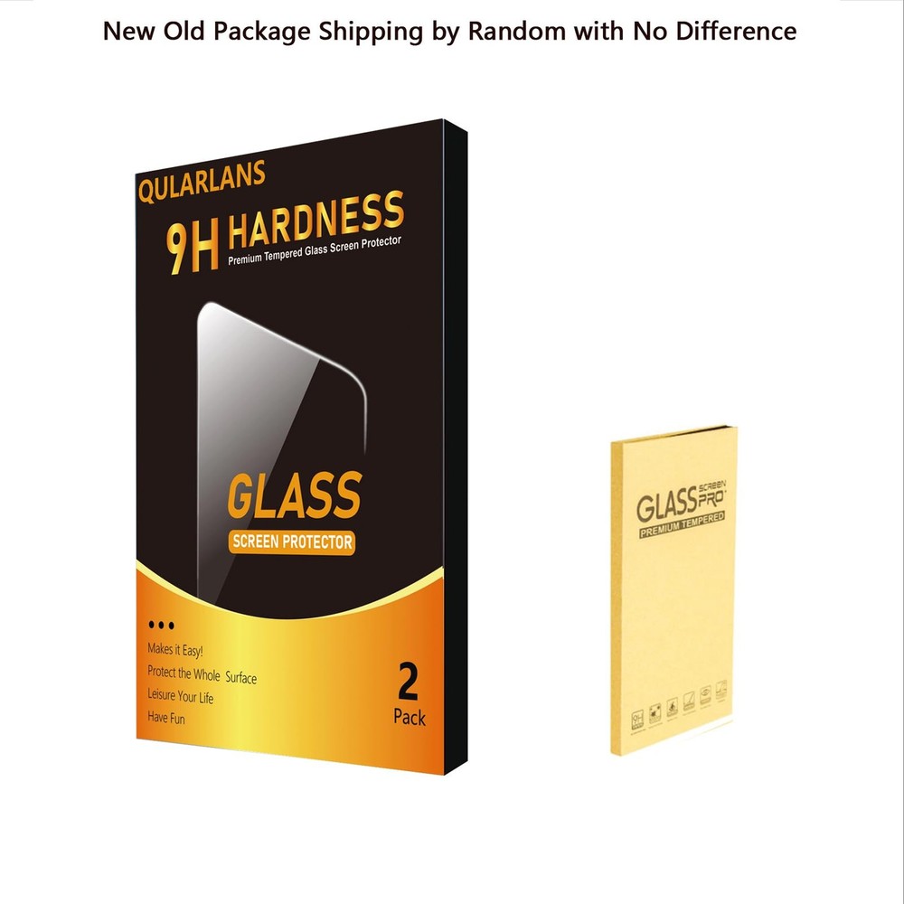 Qularlans 2 Pack Screen Protector for iPad 6th/5th Gen (2018/2017), Clear