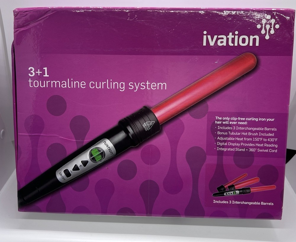 ivation Interchangeable Hair Curler