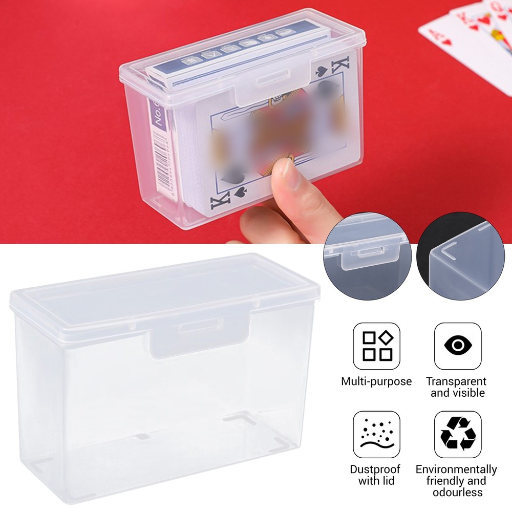 Plastic Multi-functional Photo Storage Containers Craft Storage Containers Lids