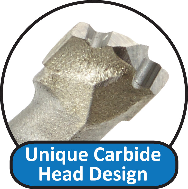 ITM - V Groove Tile & Granite Drill Bit (1/4" x 4")