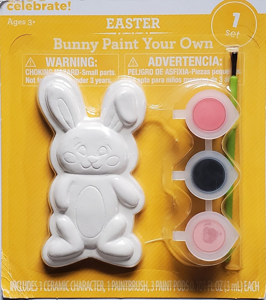 Paint Your Own Ceramic Easter Bunny