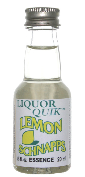 Liquor Quik Natural Schnapps Essence 20 mL (Lemon Schnapps)