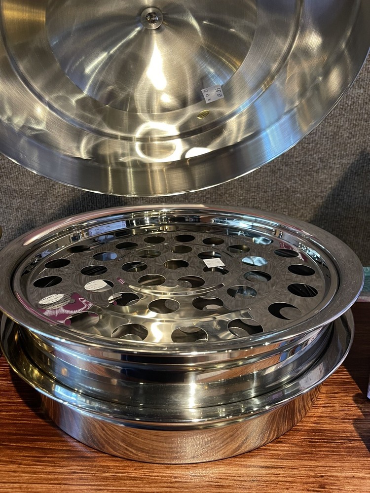 2 Autom Stackable Communion Tray And Comm Try Cover-Silver Finish Plus 100 Cups