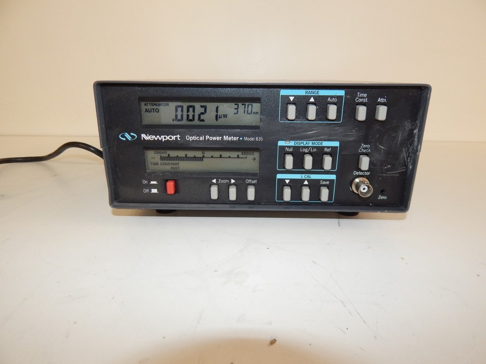 ^^ NEWPORT OPTICAL POWER METER MODEL 835  (EQX44)