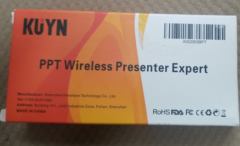 Power point Presentation Remote Wireless USB PPT Presenter Laser Pointer Clicker