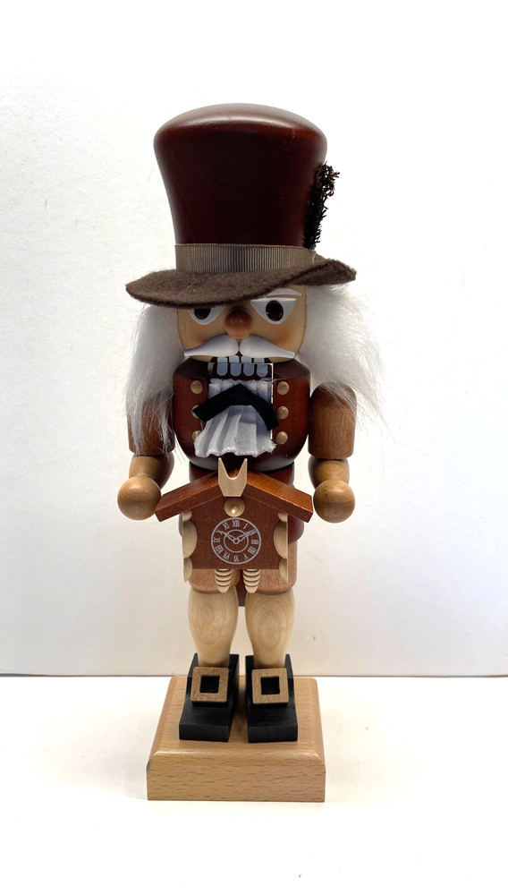 Crate&Barrel Christian Ulbricht Clockmaker German Nutcracker 10.75” Numbered