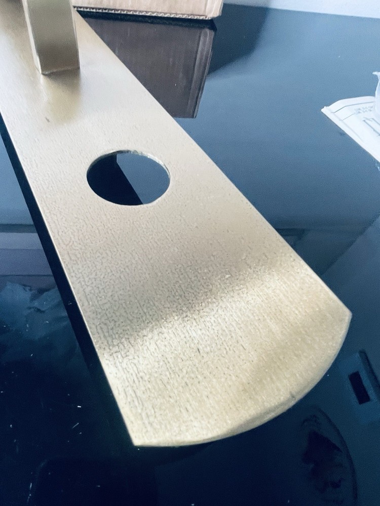 88 Series Von Duprin Exit Device - 14” Handle. Trim - Brass