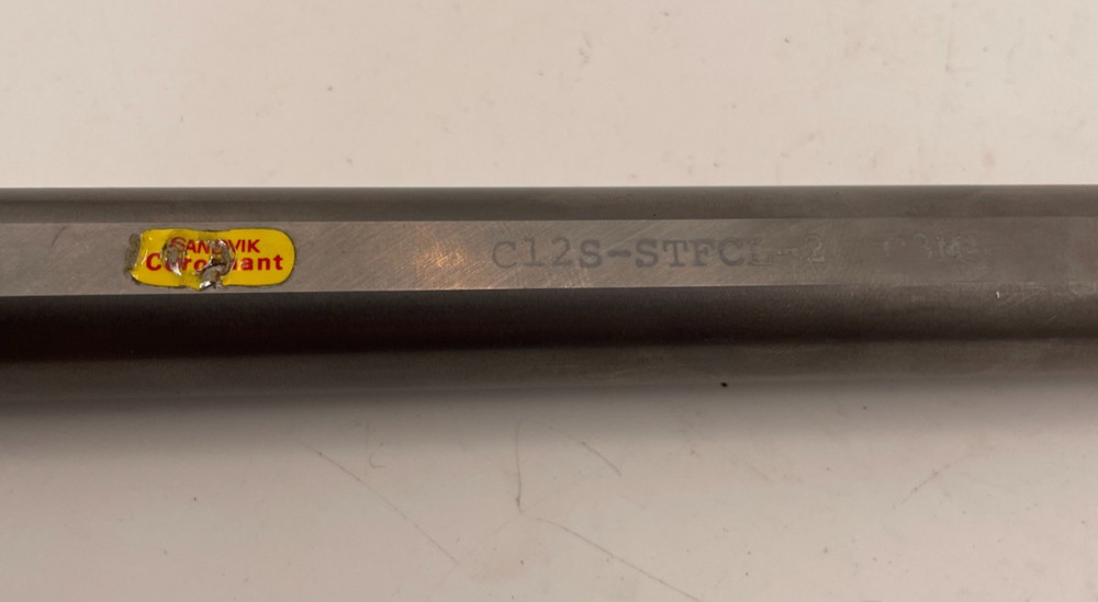 Sandvik C12S-STFCL-2 C3M Boring Bar W/Insert