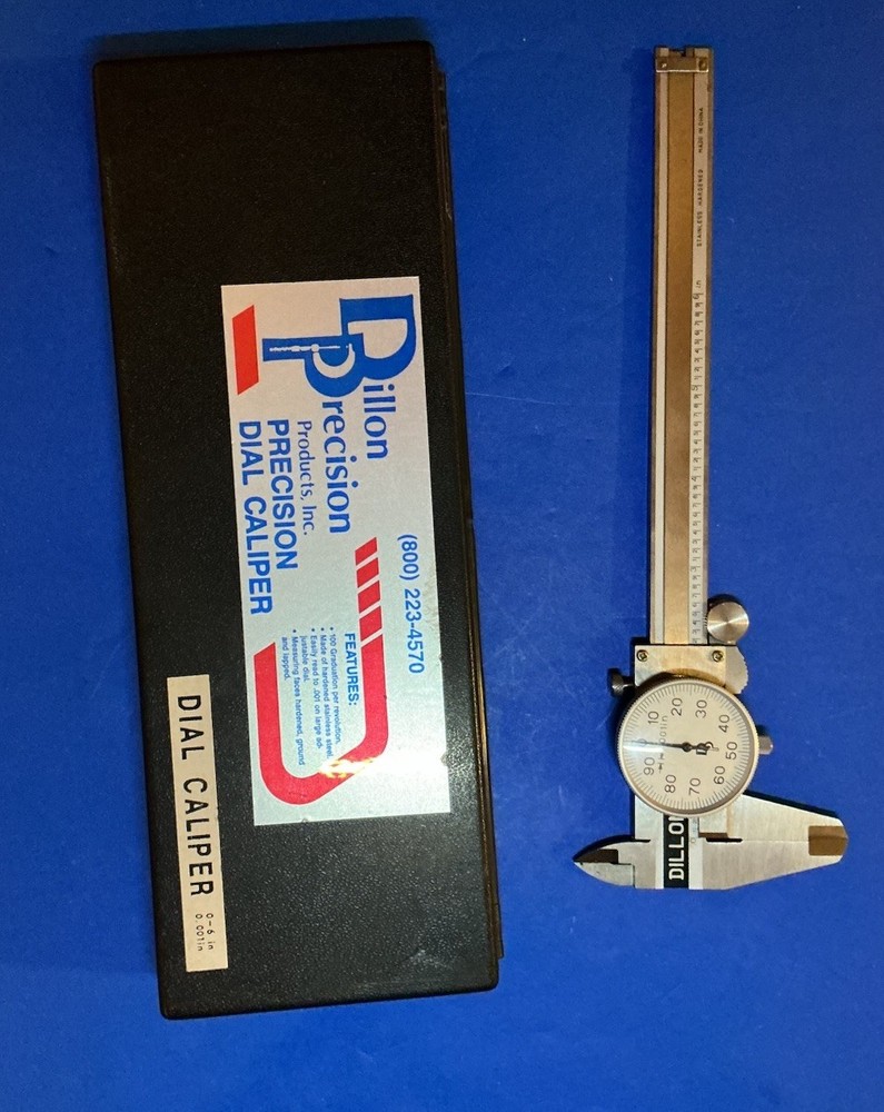Dillon Precision 6” Dial Caliper