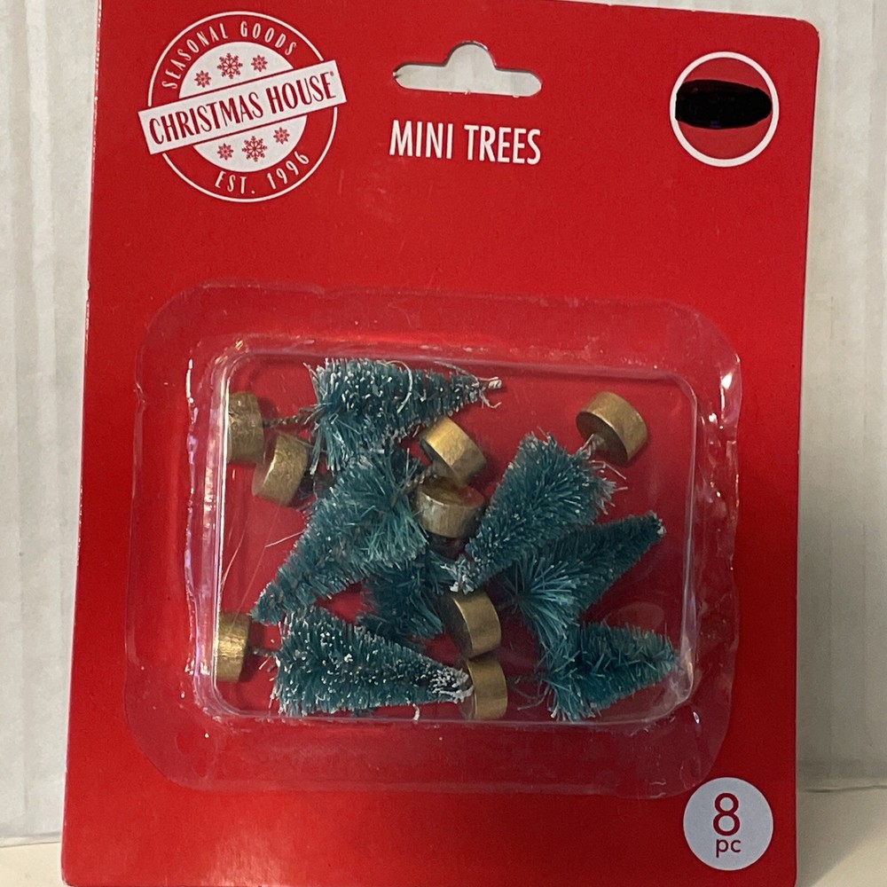 8 Mini Trees 1.75” New
