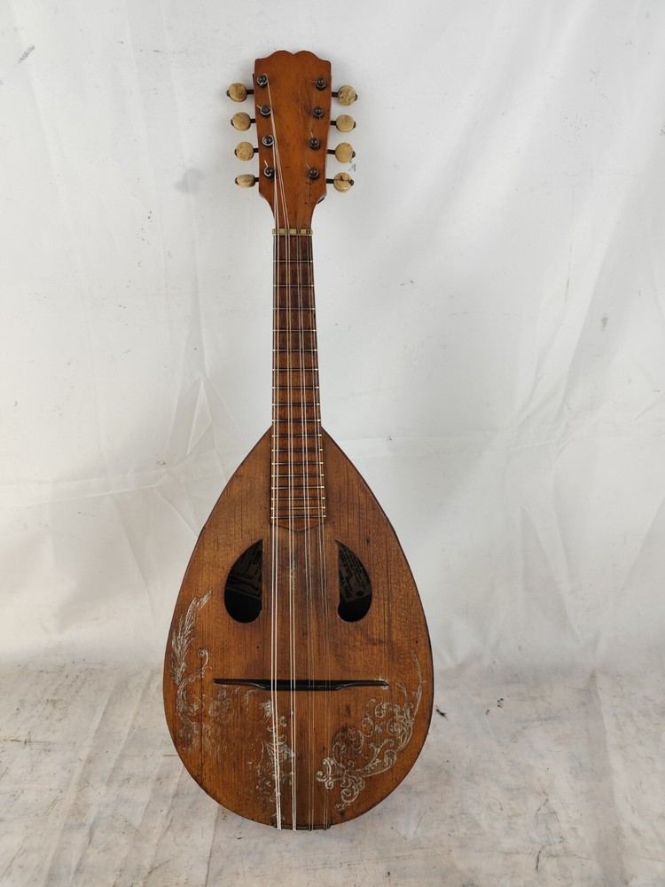 Mandolin 4/4 Viscardo Maccolini 1921 (Milan) 曼陀林 만돌린マンドリン