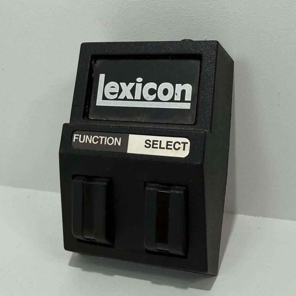 ORIGINAL Lexicon Footswitch Function Select