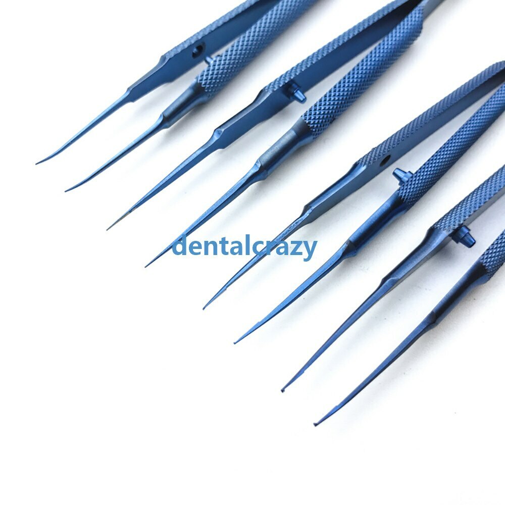 Titanium Ophthalmic Microsurgical Instruments Scissors/Needle Holders /Tweezers