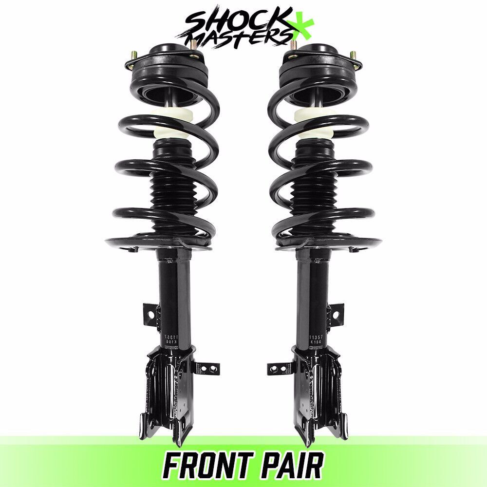 Front Pair Complete Struts & Coil Spring Assemblies for 2009-2019 Dodge Journey