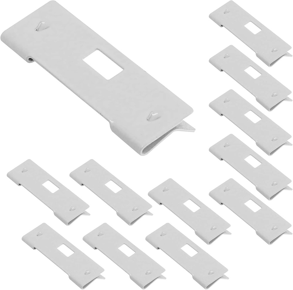 12 Pcs Vertical Blind Vane Savers, White Blind Clip, Window Blind