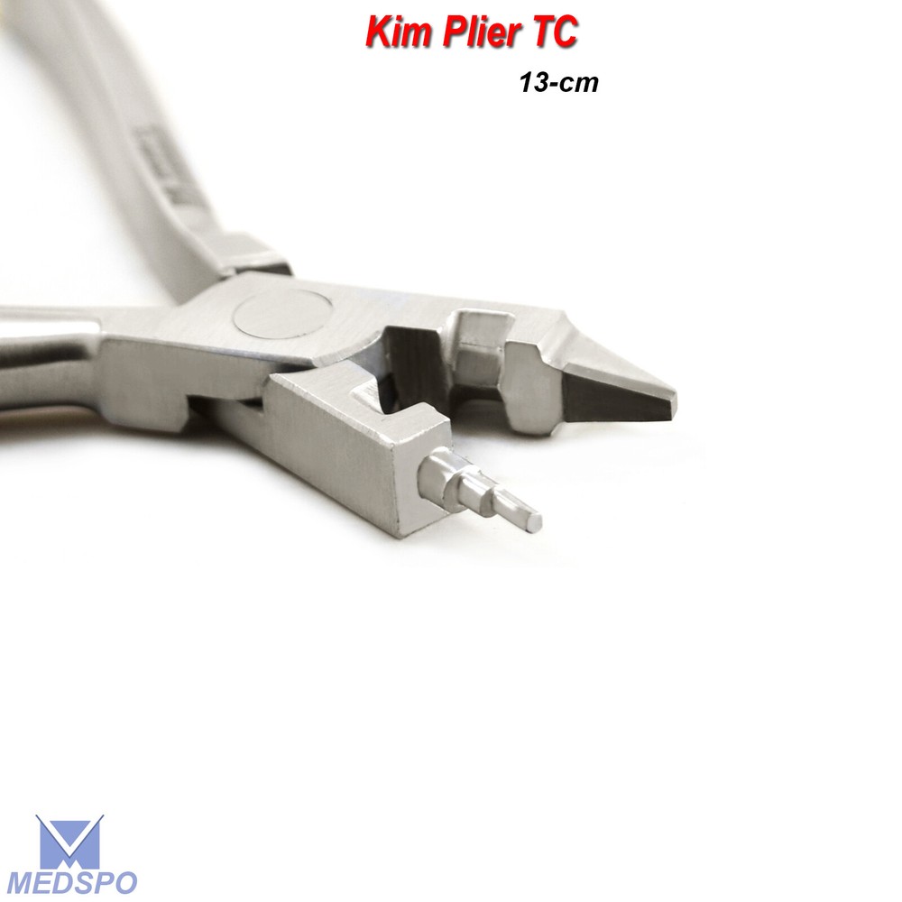 Orthodontic Loop Bending Archwire Kim Plier TC Wire Cutter Dental Instruments CE
