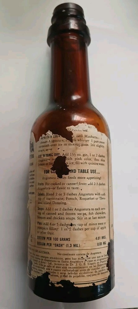 Agnostura Aromatic Bitters Bottle