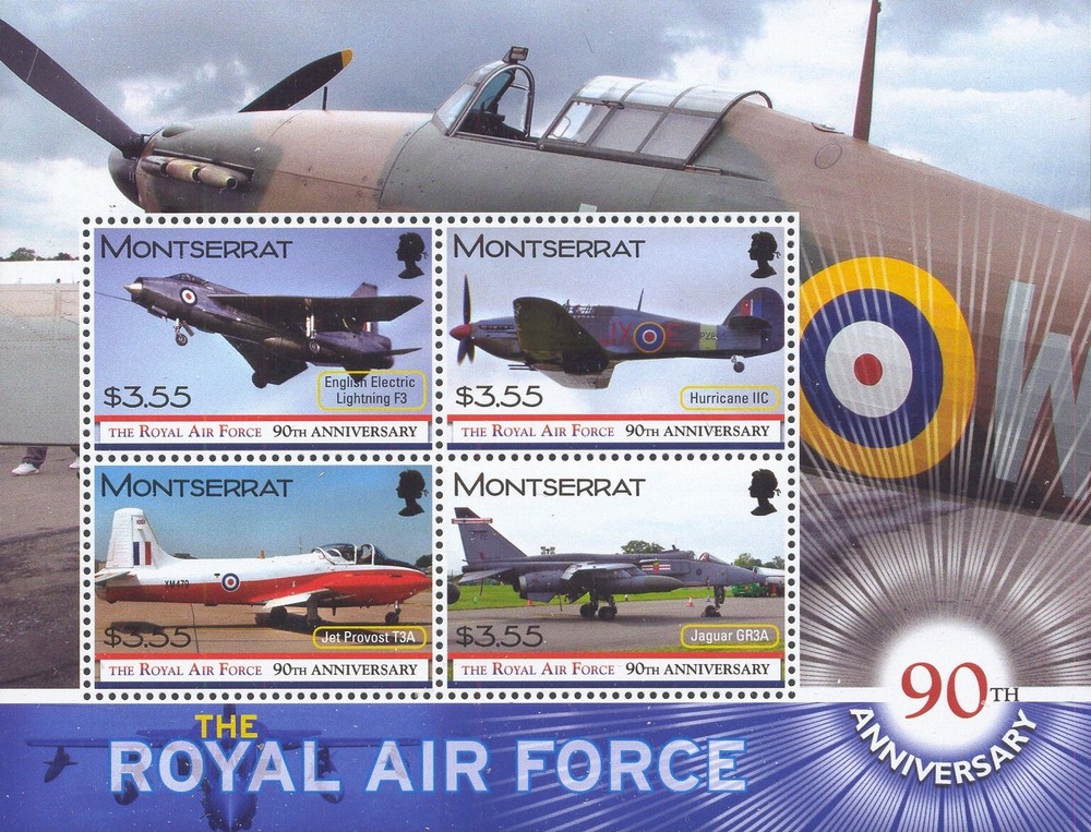 Montserrat Scott #'s 1205 - 1206 MNH
