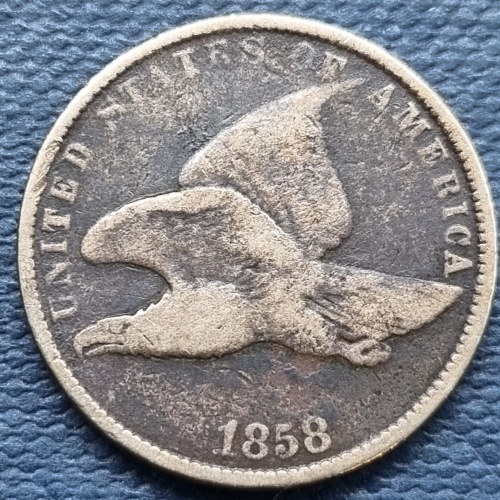 1858 Flying Eagle Cent 1c Better Grade #88729