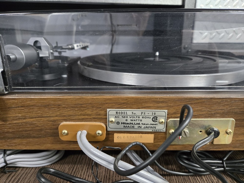 Hitachi PS-10 Automatic Turntable Record Player Near Mint!