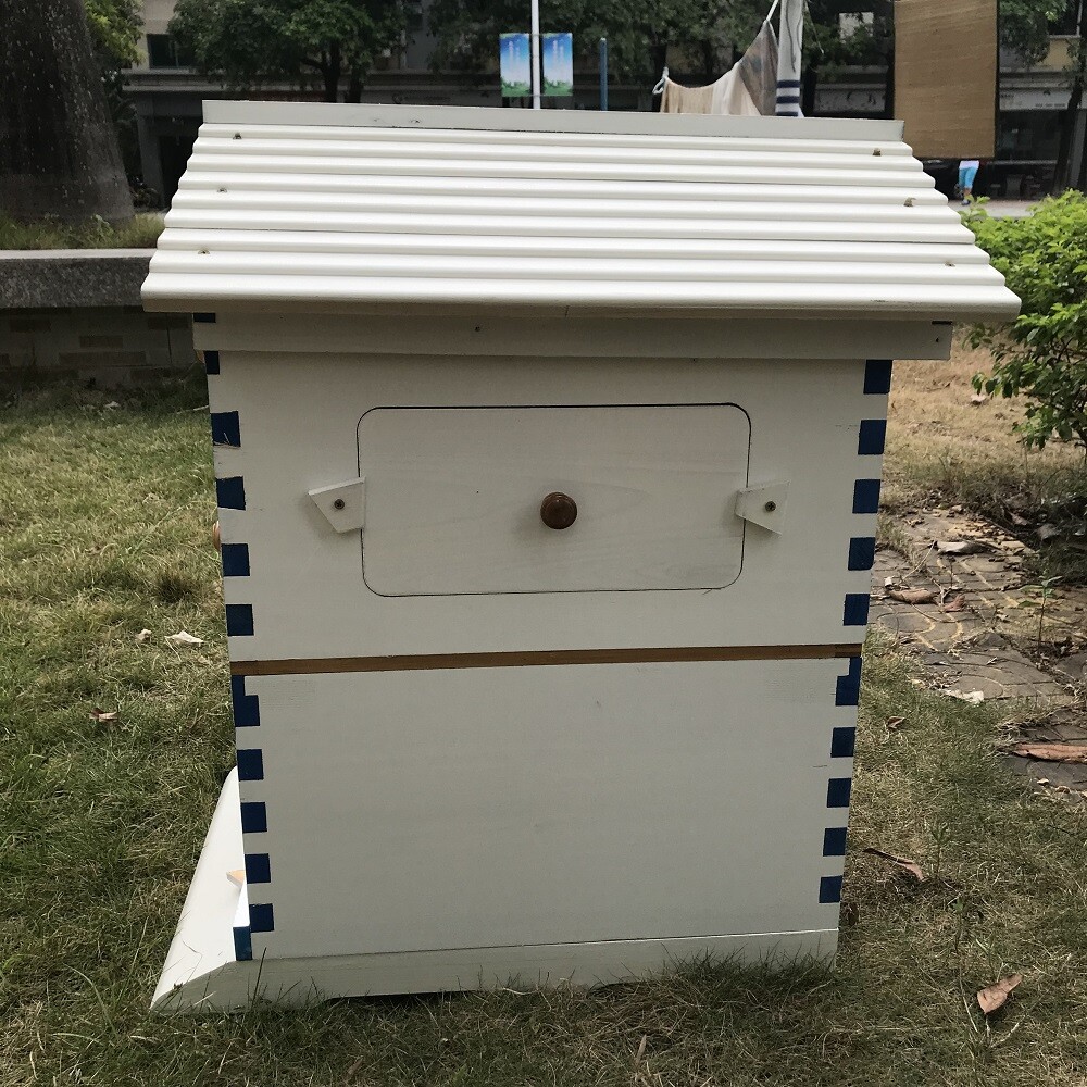 2026 Auto Bee Hives Beekeeping Starter Kit Bee Box + 7 Plastic Beekeeping Frames