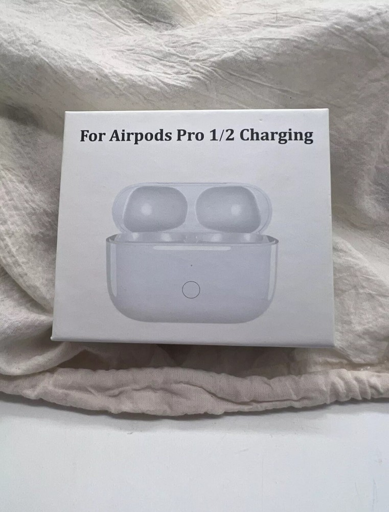 Wireless Charging Case Replacement for AirPods Pro 1/2 Charging Case, Only