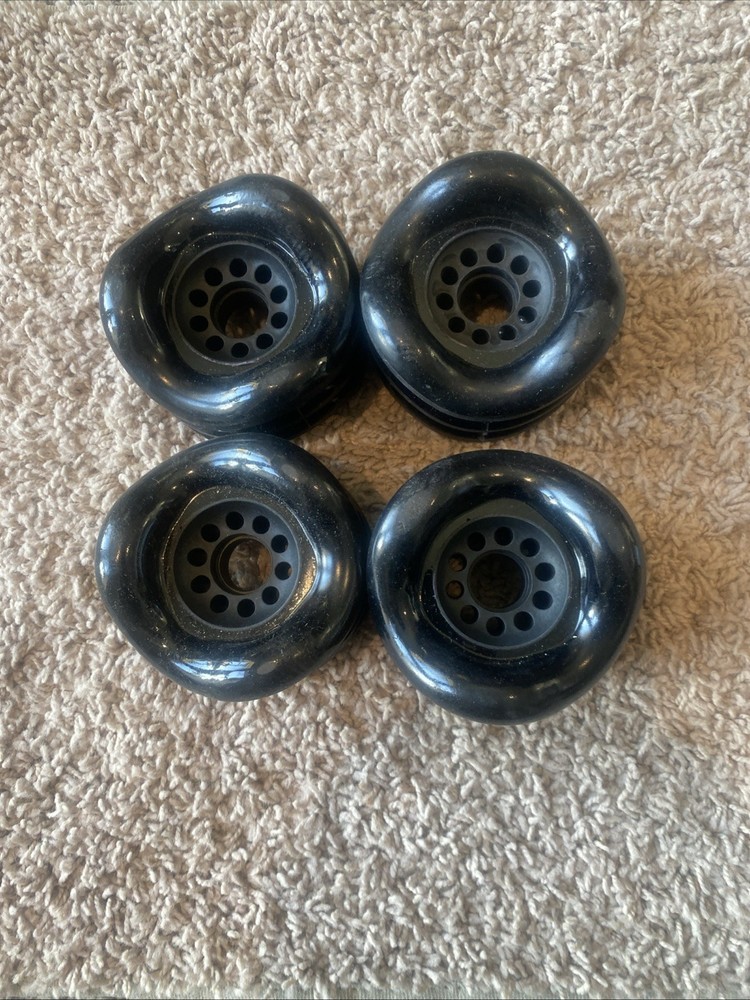 SHARK MEGALODON 95mm 78a BLACK WHEELS SET