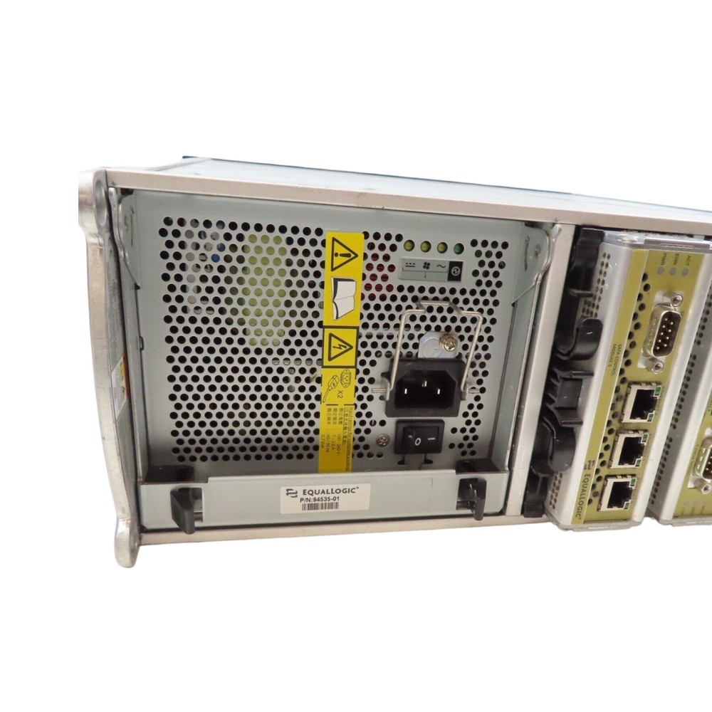 Dell Equallogic PS3000 Series iSCSI SAN Storage Array 16 SAS 15k Controller