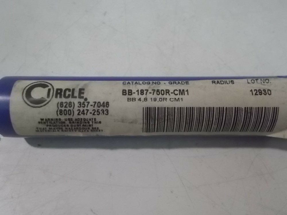 NIB Circle BB-187-750R-CM1 Boring Bar