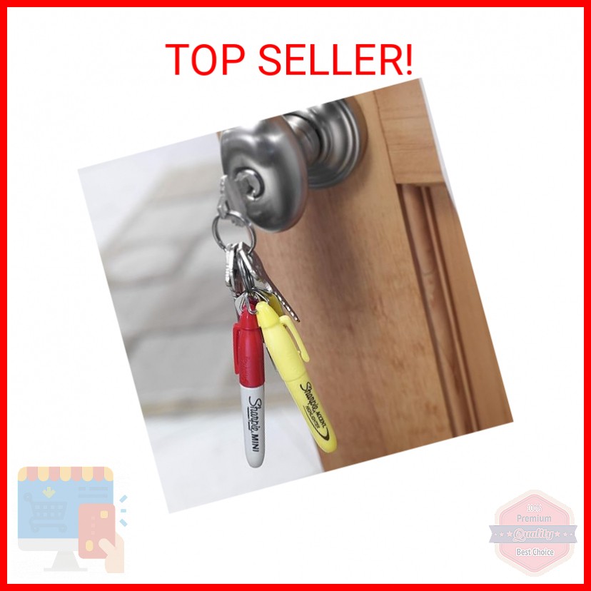 Sharpie Mini Permanent Markers, Fine Point, Assorted Colors, 4 Count