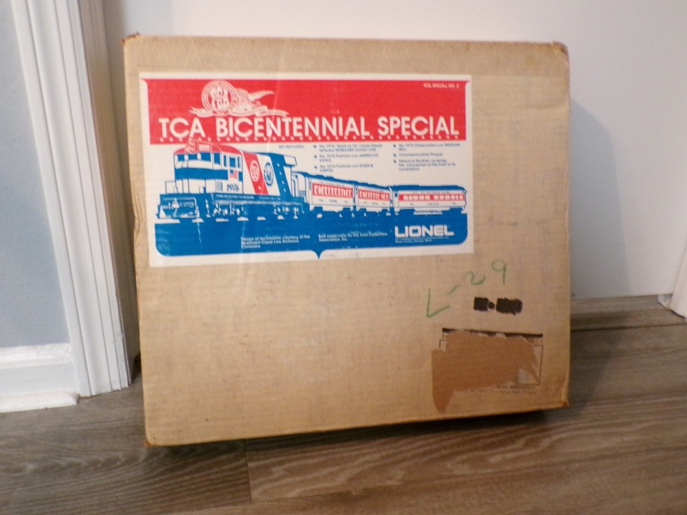 Lionel Trains - TCA Bicentennial set - UNTESTED