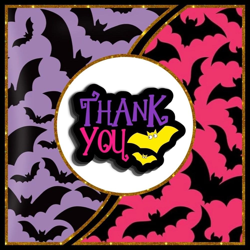 Poly Mailers Halloween Bats