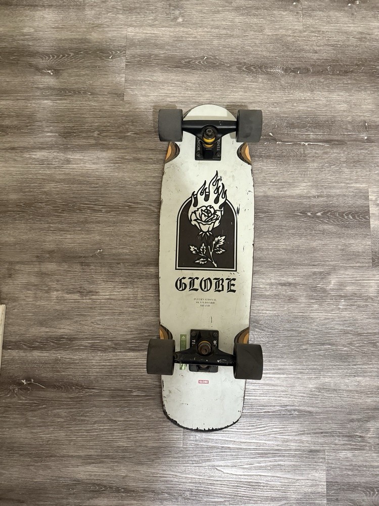 Globe Trooper Rose 27" Cruiser Longboard Used Check Pics Complete