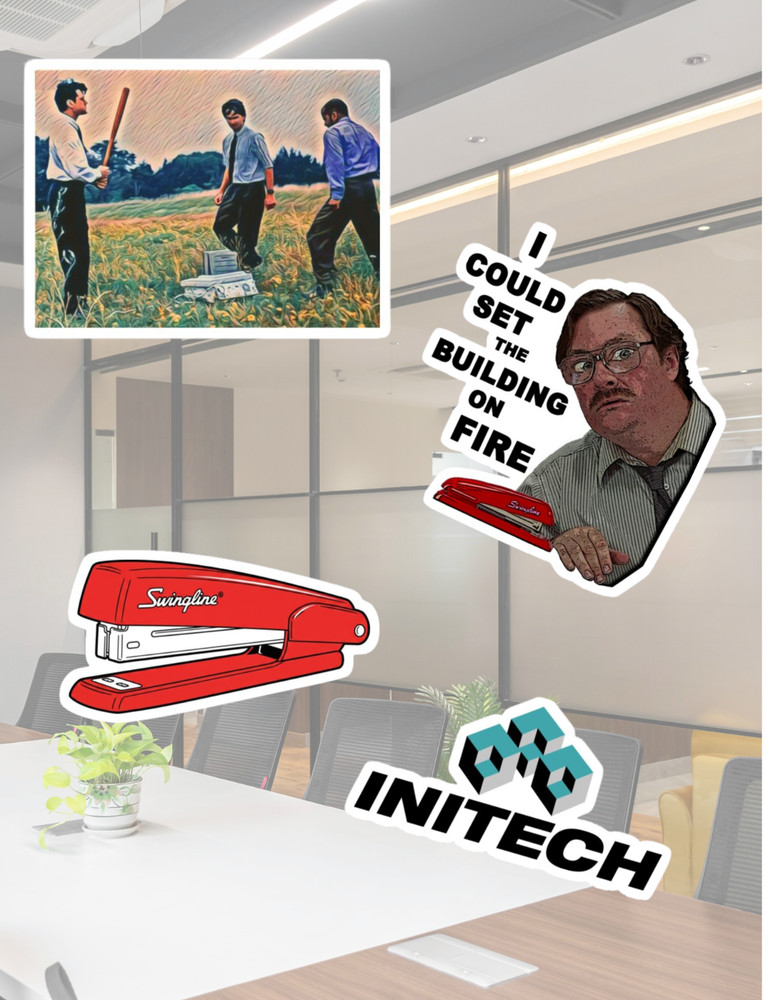 Office Space 90s Movie Sticker Pack