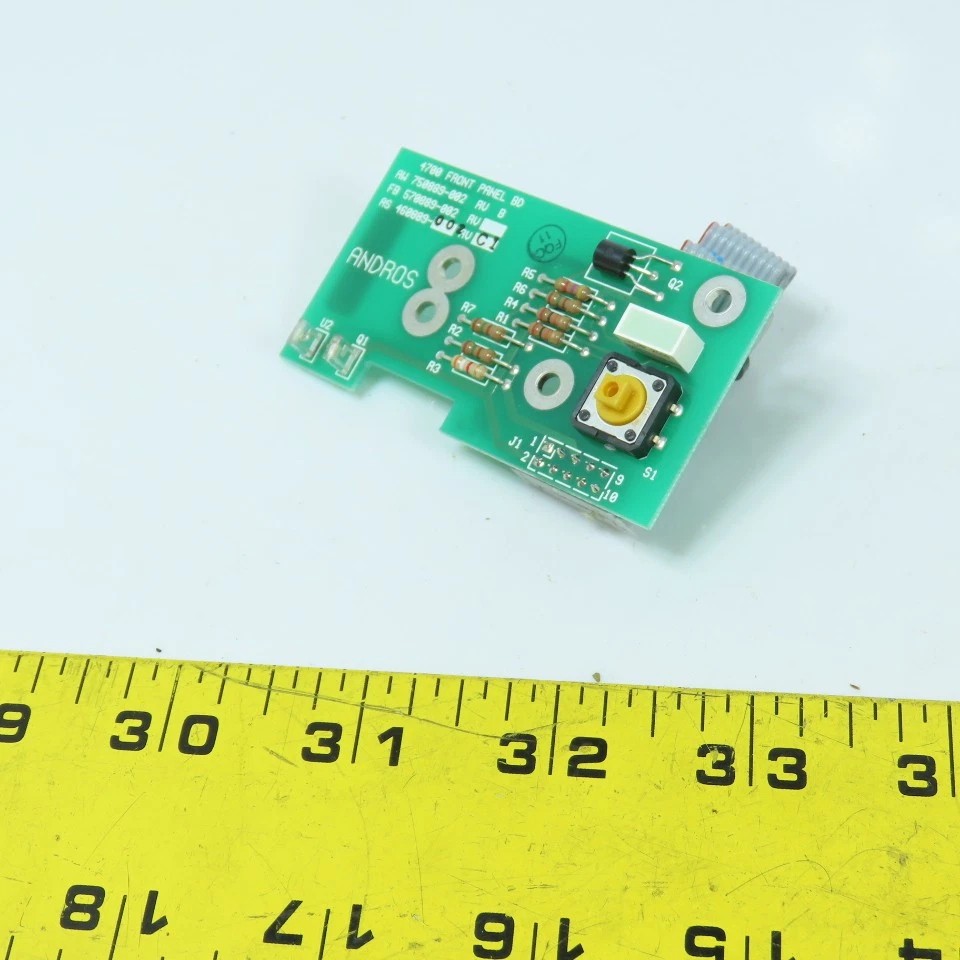 Andros FB 570889-002 4700 Anesthetic Gas Analyzer Front Panel PCB Circuit Board
