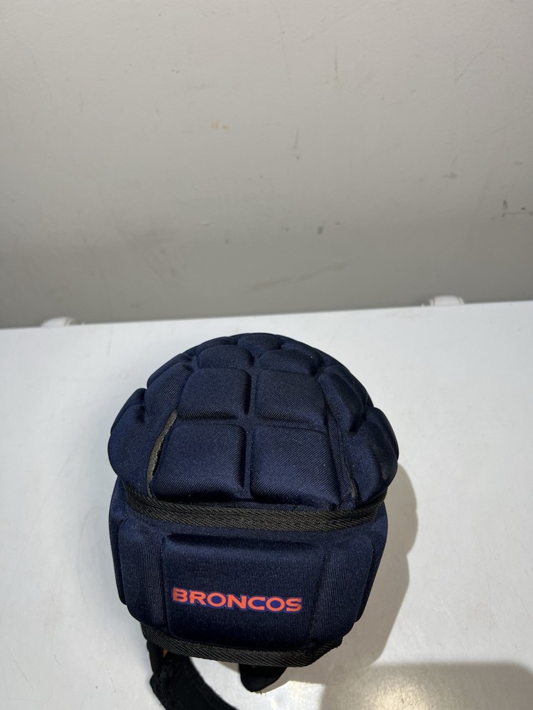 Gamebreaker Multi-Sport SoftShell Protective Helmet Broncos Logo Medium.