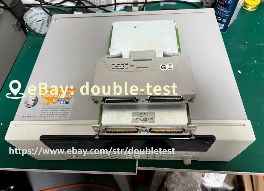 Agilent Technologies LXI 34980A Multifunction Switch Measure Unit NO MODULES#dou